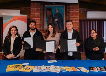 Formaliza Patty Ruibal convenio para llevar el programa “Advertencia” al Instituto Kino