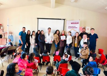 Promueven hábitos saludables en familias nogalenses