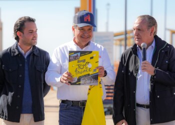 Anuncia Toño Astiazarán Hermosillo será sede del torneo internacional de ciclismo Tour de France