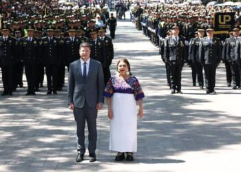 Clara Brugada reconoce a 507 cadetes graduados; meta es sumar a 2,500 elementos a la SSC en 2026