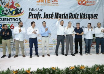 PRESIDE LAMARQUE ENCUENTROS DEPORTIVOS Y CULTURALES 2026 DEL SNTE 54