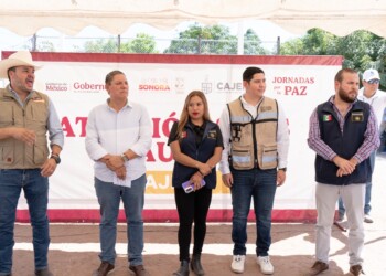 LLEVAN TRES NIVELES DE GOBIERNO FERIA DE LA PAZ Y JORNADA DE SERVICIOS A LA COLONIA SONORA