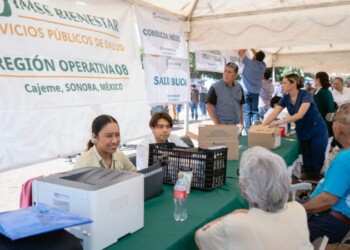 LLEVAN TRES NIVELES DE GOBIERNO FERIA DE LA PAZ Y JORNADA DE SERVICIOS A LA COLONIA SONORA