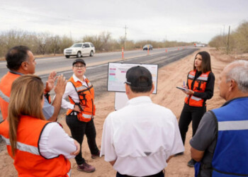 Avanza carretera Hermosillo–Bahía de Kino en beneficio directo para los sonorenses