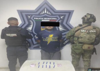 SSPM Y MARINA CAPTURAN A CINCO PERSONAS POR PRESUNTO DELITO CONTRA LA SALUD