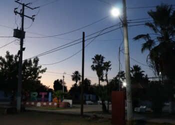 Avanza en el valle programa Iluminando Guaymas
