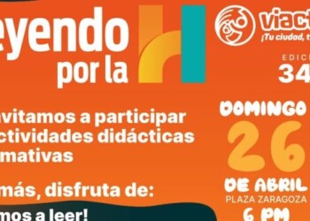 Invita Gobierno de Hermosillo a la actividad ‘Leyendo por la H’ el próximo domingo