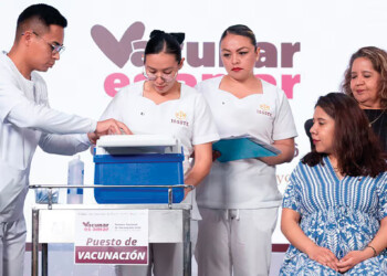 Amplían a todo mayo la semana de vacunación