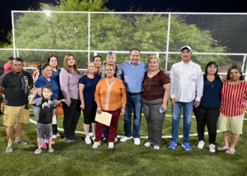 En equipo con las familias, Toño Astiazaran impulsa la sana convivencia con rehabilitación de parque en Altares