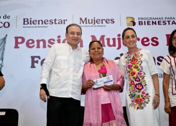 Sheinbaum y Durazo respaldan a más de 70 mil mujeres sonorenses con Pensión Bienestar