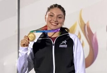 Celebra Cajeme Oro en Olimpiada de Anna Paula Arredondo