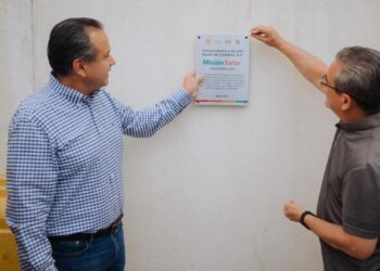 Apoyan Toño Astiazarán y Patty Ruibal a la Catedral de Hermosillo con Misión Solar