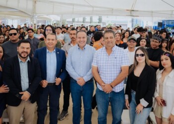 Promueve Toño Astiazarán Fiestas del Pitic en el norte del Estado