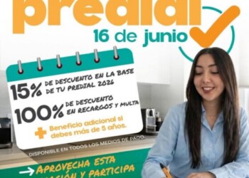 Invita Gobierno de Hermosillo a aprovechar descuentos por Día del Predial