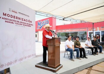 *Arranca Gobernador Durazo modernización del estadio de Los Mayos “Ciclón” Echeverría*
