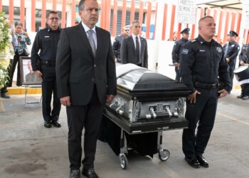 Rinde Gobierno Municipal homenaje póstumo al oficial Luis Fernando Molina Avilés