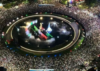 Maná reúne a 170 mil personas en su concierto en la Glorieta de La Minerva, Guadalajara
