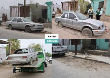 Inician operativo «Hermosillo Libre de Vehículos en Situación de Abandono 2026