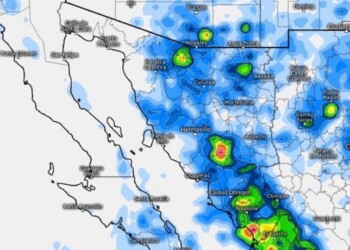 Se prevén tormentas monzónicas durante este jueves