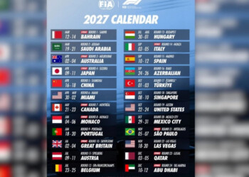 México, Madrid y São Paulo figuran en el calendario de Fórmula 1 para 2027