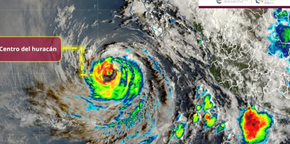 Huracán ‘Rachel’ se fortalece nuevamente a Categoría 2; prevén lluvias muy fuertes en BCS
