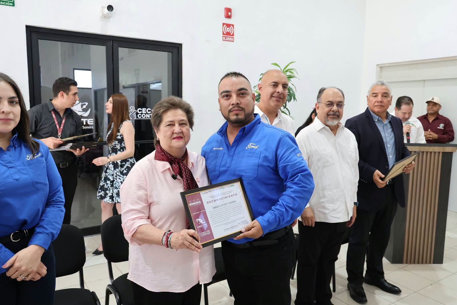 *Gobernador Durazo en alianza con FORD impulsa primer Laboratorio industrial de nivel internacional en Cecyte Sonora*