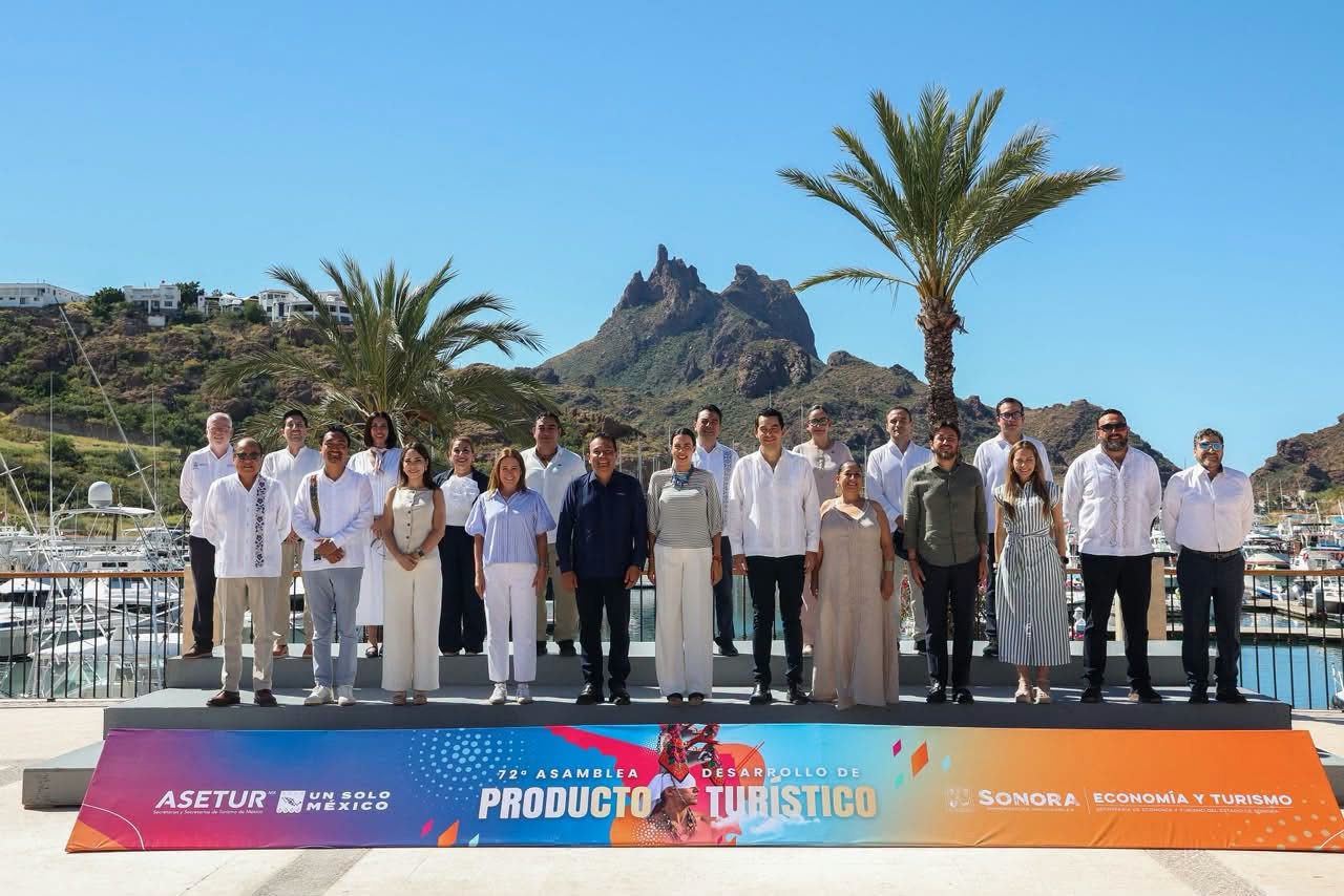 *Posiciona Gobierno de Sonora su potencial turístico nacional e internacional con la 72.ª Asamblea de Asetur*
